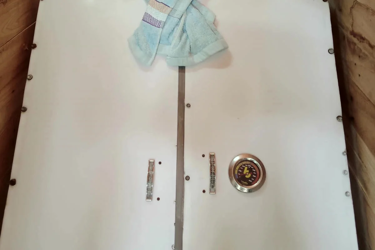 El baño de vapor